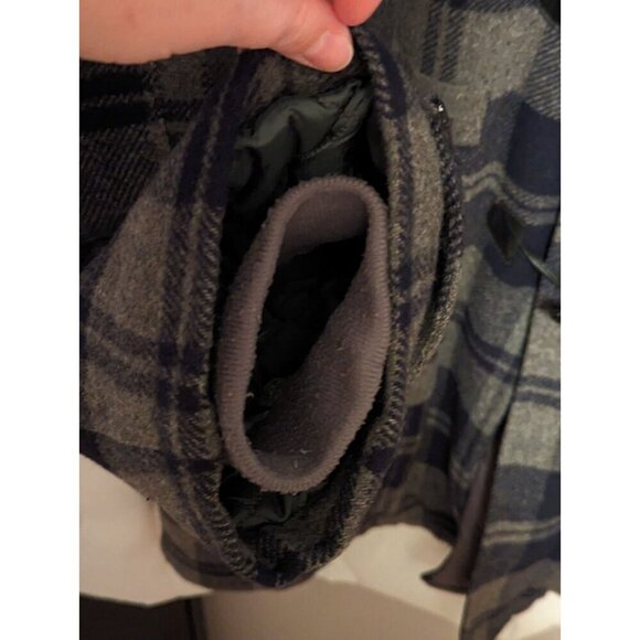 daniel cremieux Signature Collection Mens Size XL Wool Blend Peacoat Toggle - Picture 9 of 16